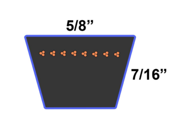 PL7332 Kevlar Replacement Belt