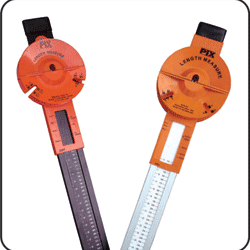 v-groove pully length measuring tool