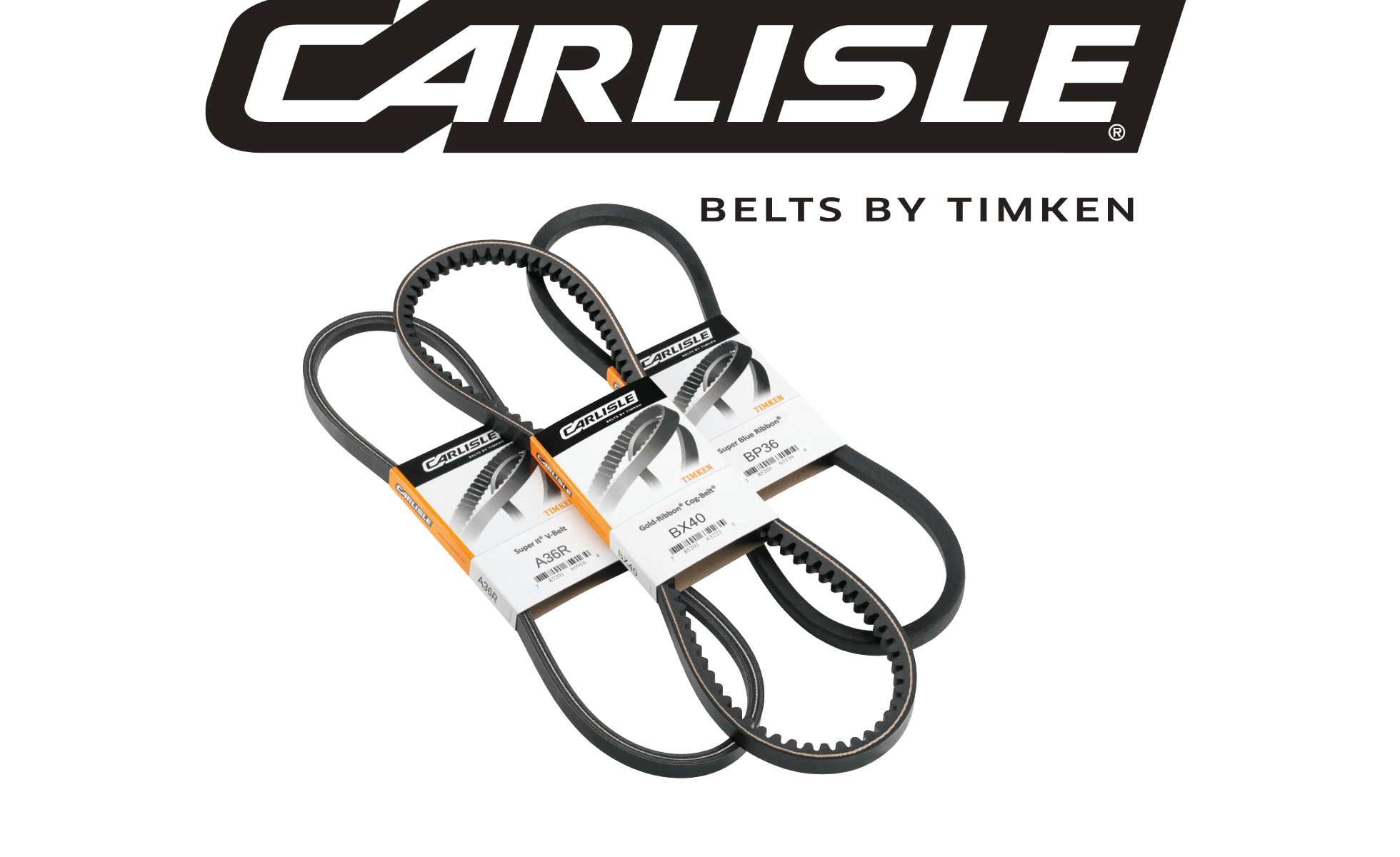 Carlisle belts by Timken logo